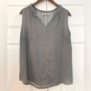 Loft sleeveless blouse